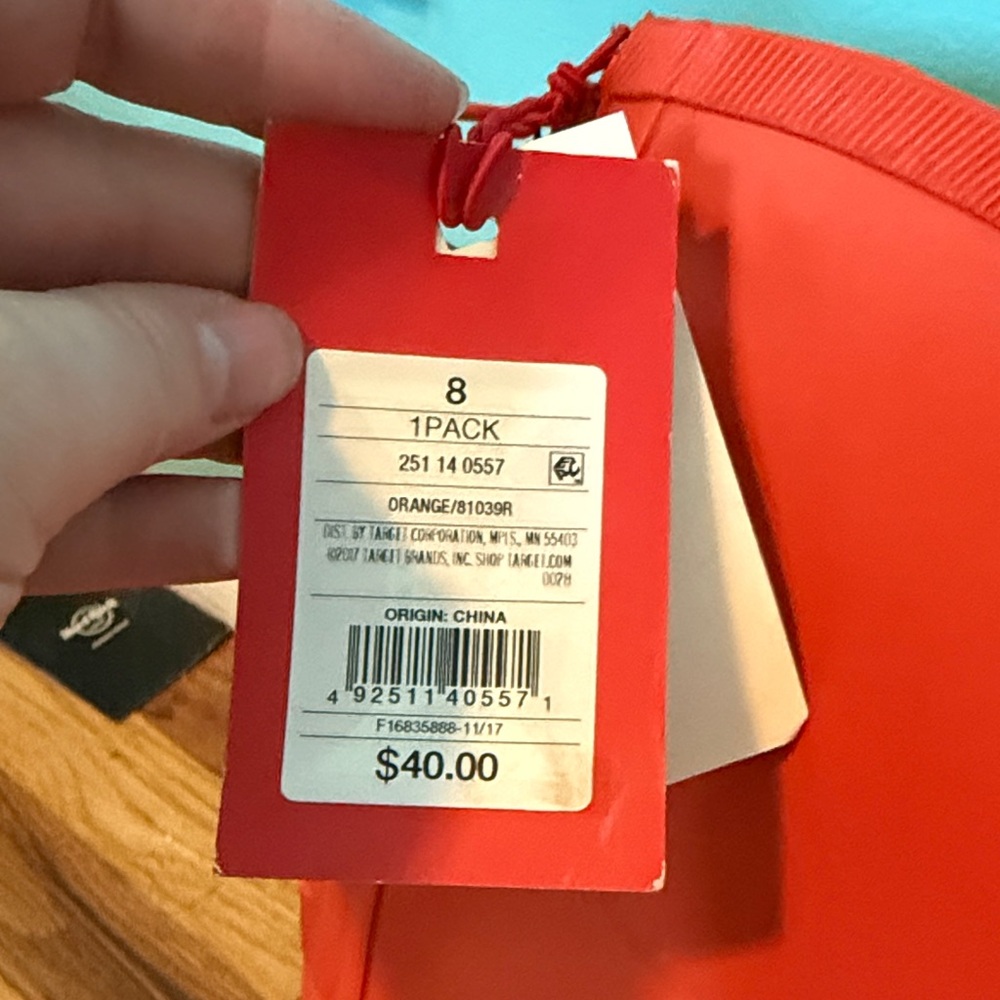 Hunter for Target orange Women's Winter Boots - Picture 2 of 4